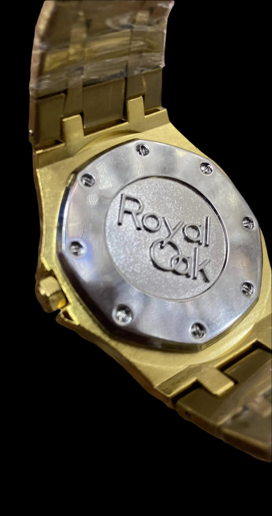 Royal Oak Complete Golden Watch