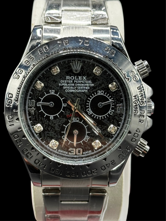 Daytona Chain Dual Tone ( Black Dial)